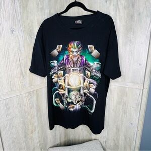 Caballo Joker Graphic Black T Shirt